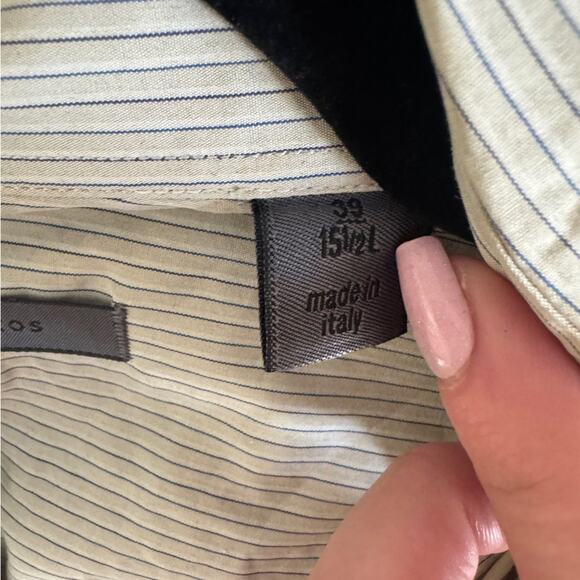 John Varvatos plaid button down dress shirt - Picture 7 of 8